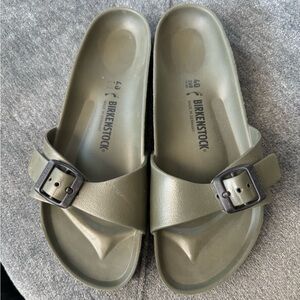Green Birkenstocks